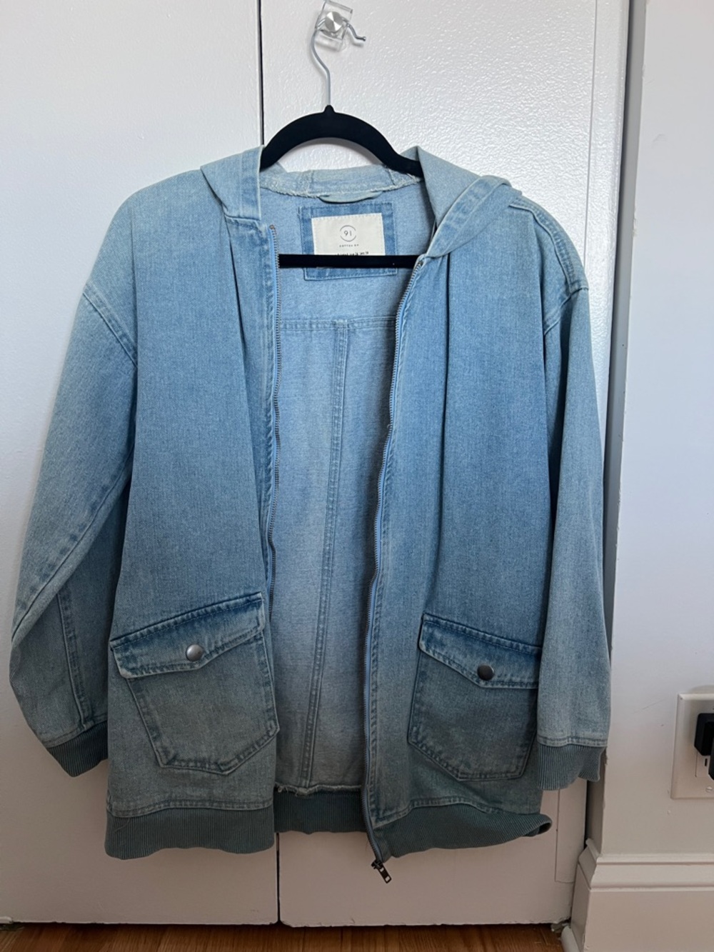 Cotton On Denim Hoodie Jacket